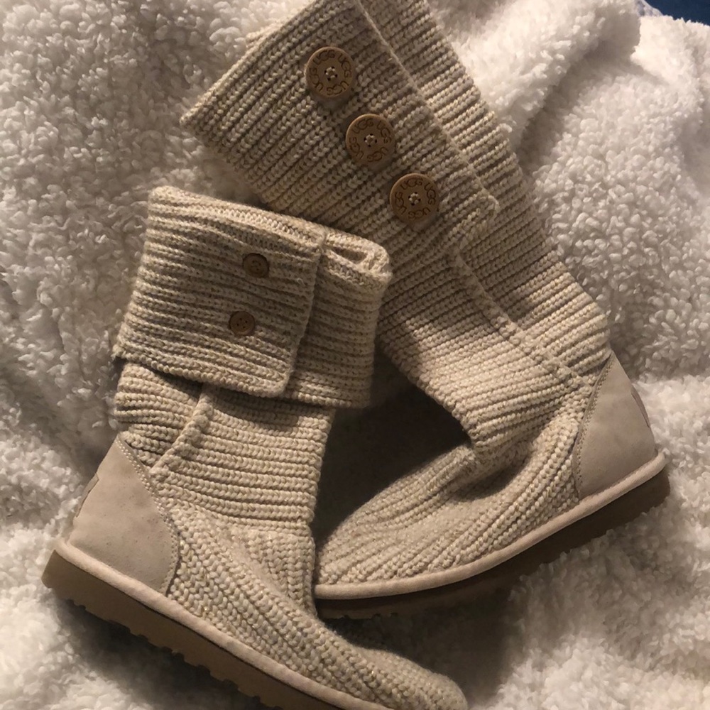 Ivory ugg boots